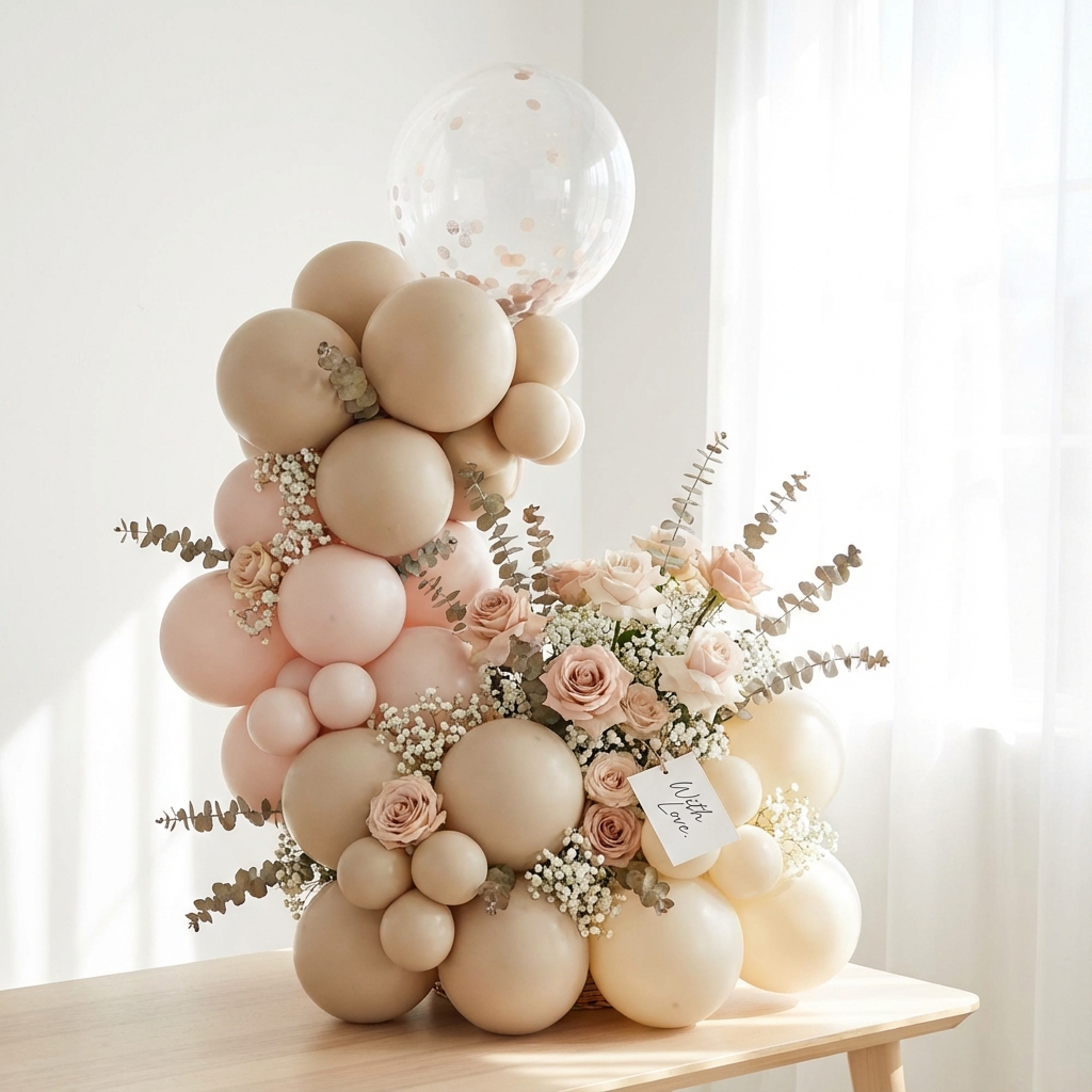 おしゃれなバルーンギフト