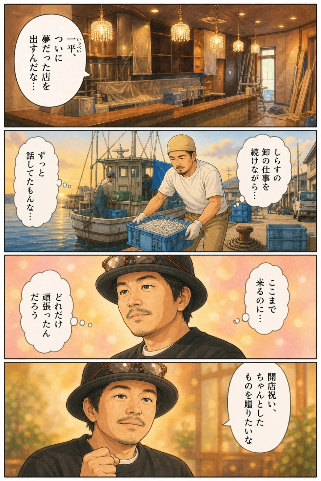 ストーリー漫画 1ページ目